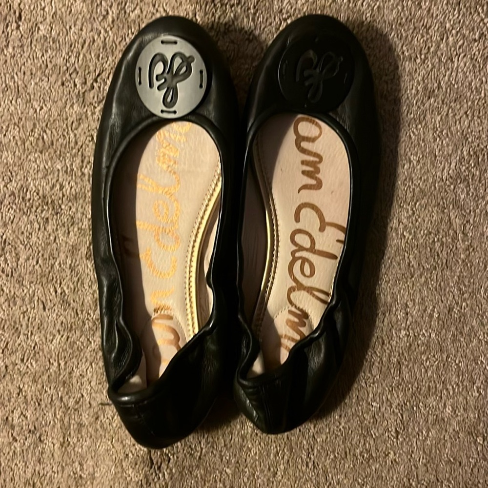 Sam Edelman Black Ballet Flats
